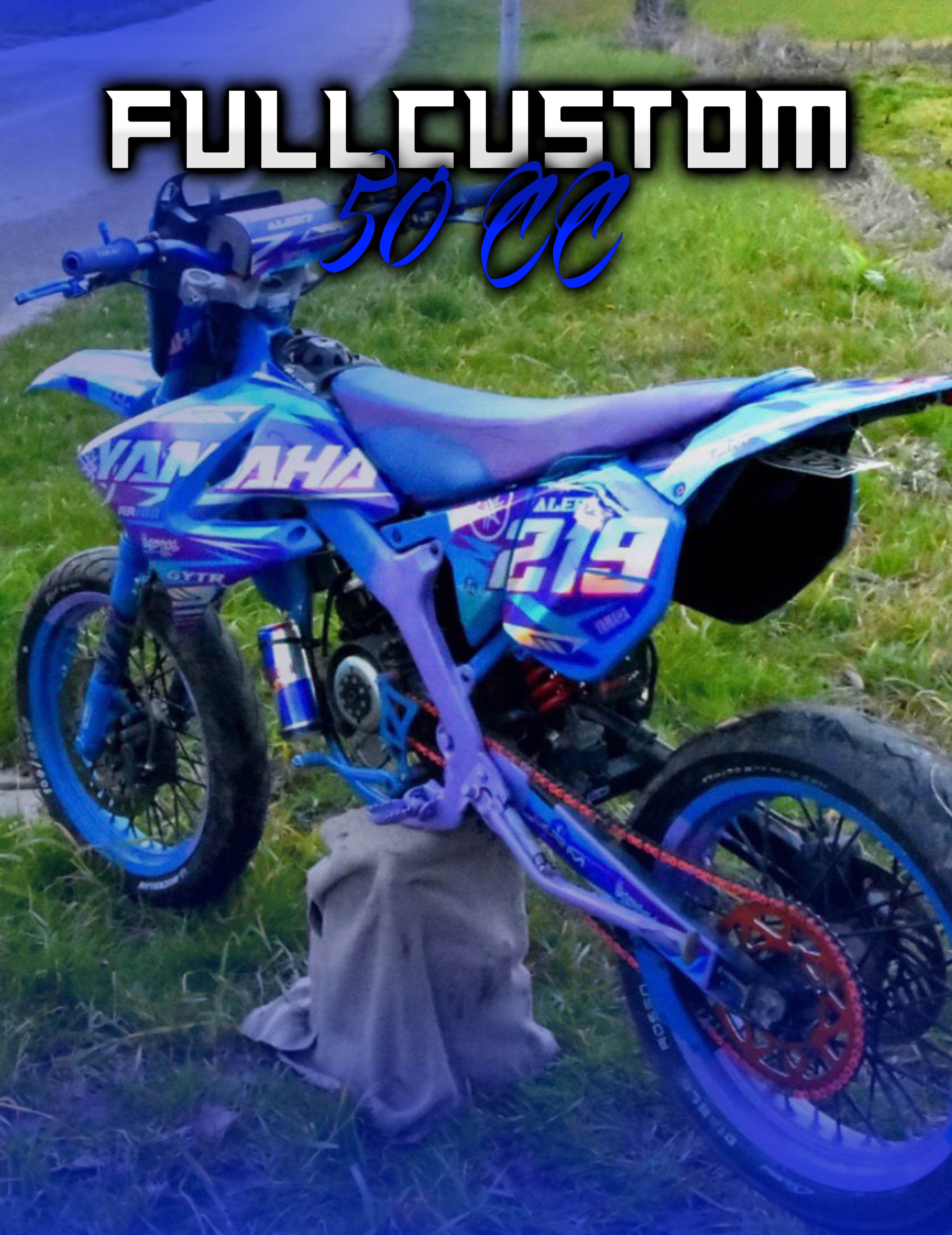 ACCONTO GRAFICHE 100% CUSTOM SCOOTER 50cc