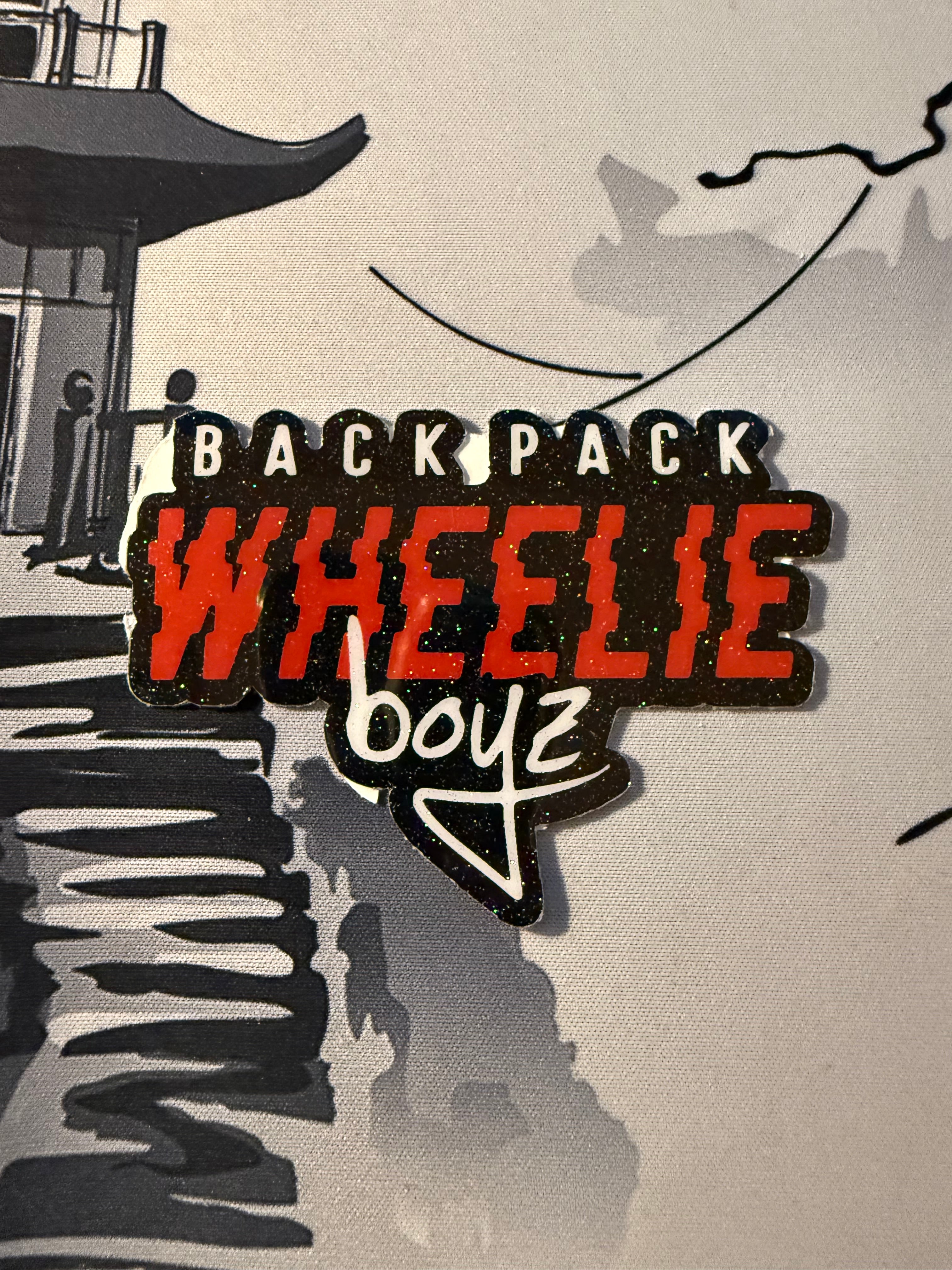 Adesivo Backpackwheelieboyz