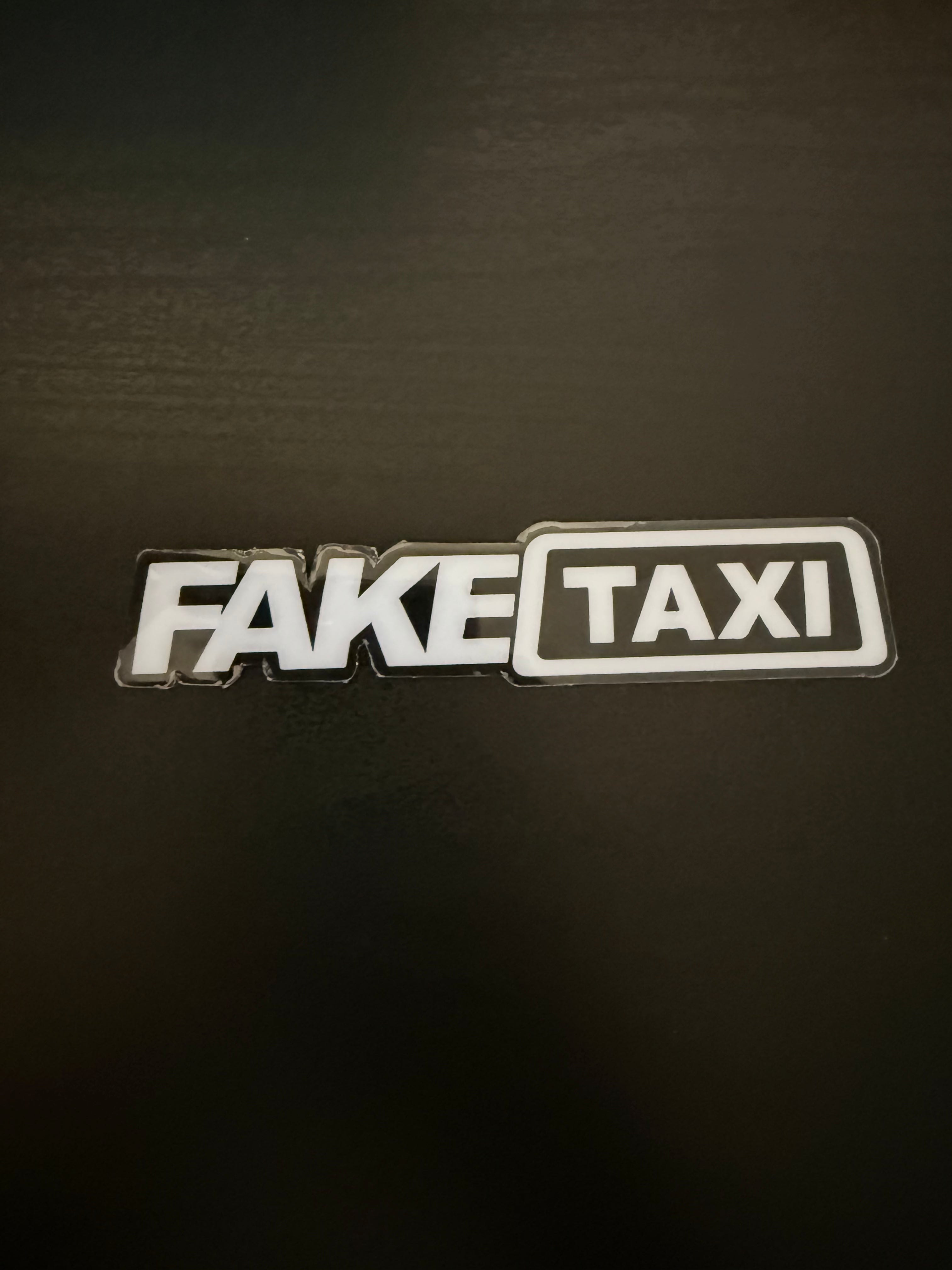 Adesivo FakeTaxi