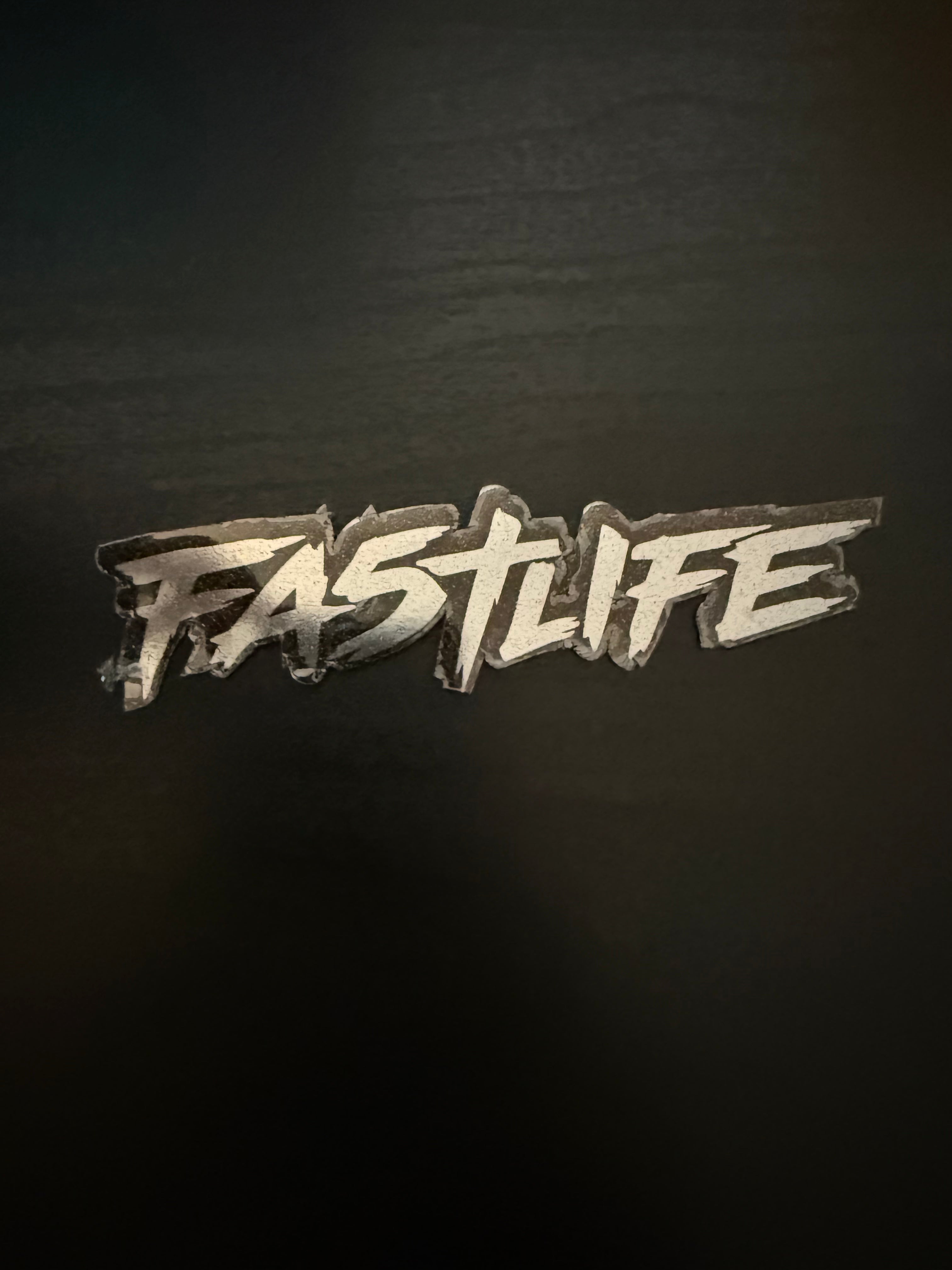 Adesivo FastLife Scritta