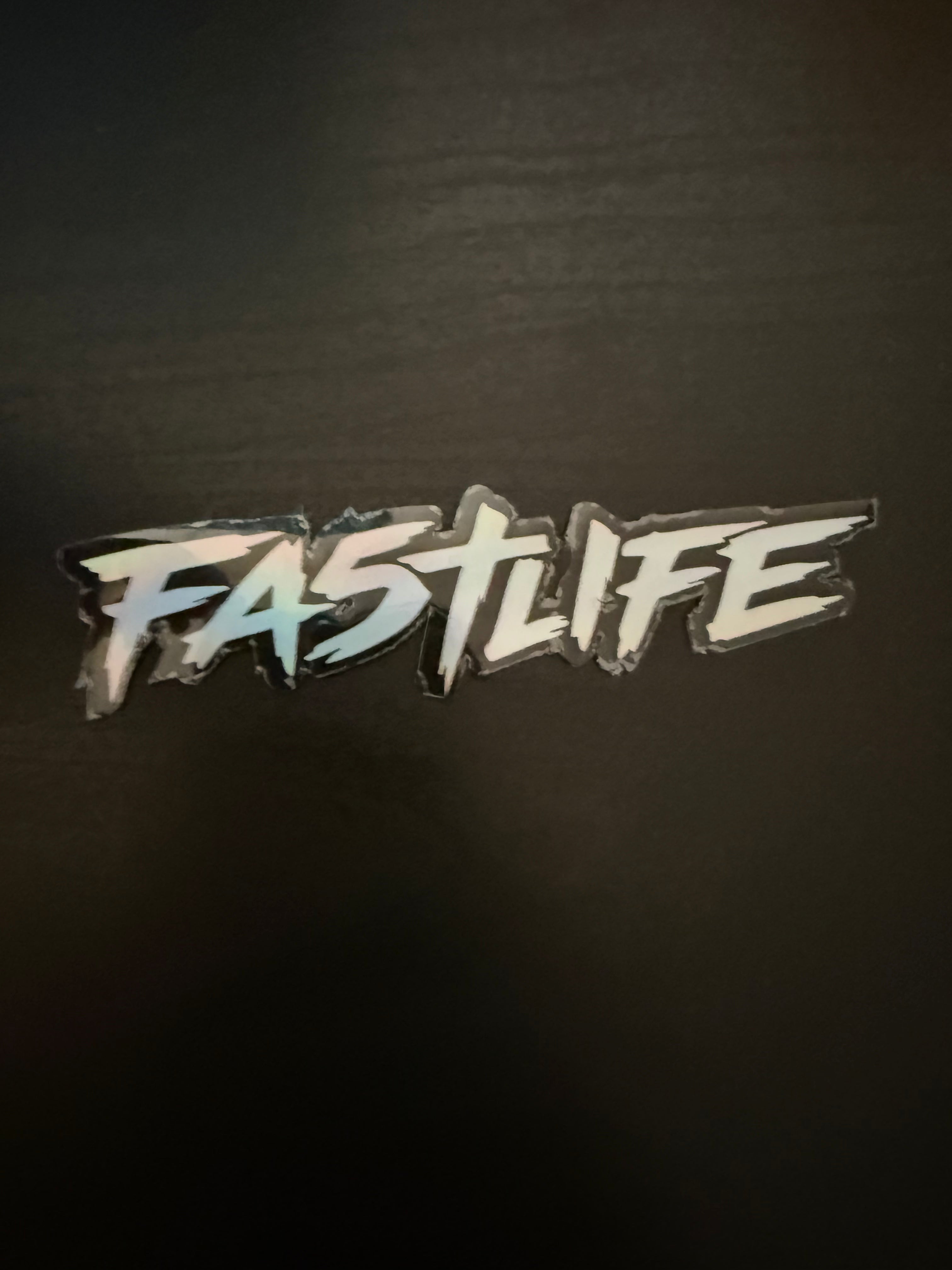 Adesivo FastLife Scritta
