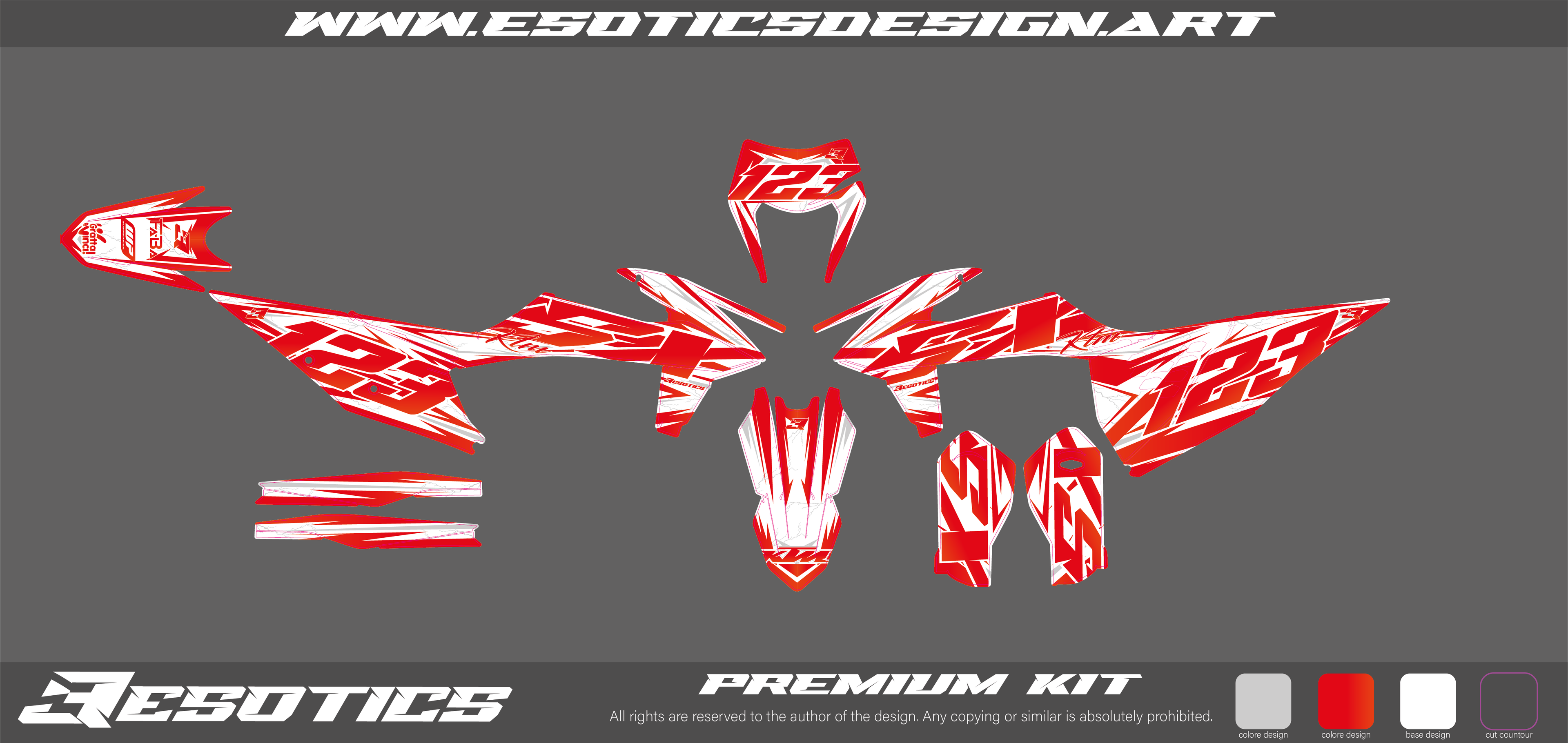 kTM SX-EXC 2019-2022 FULLGASS DESIGN