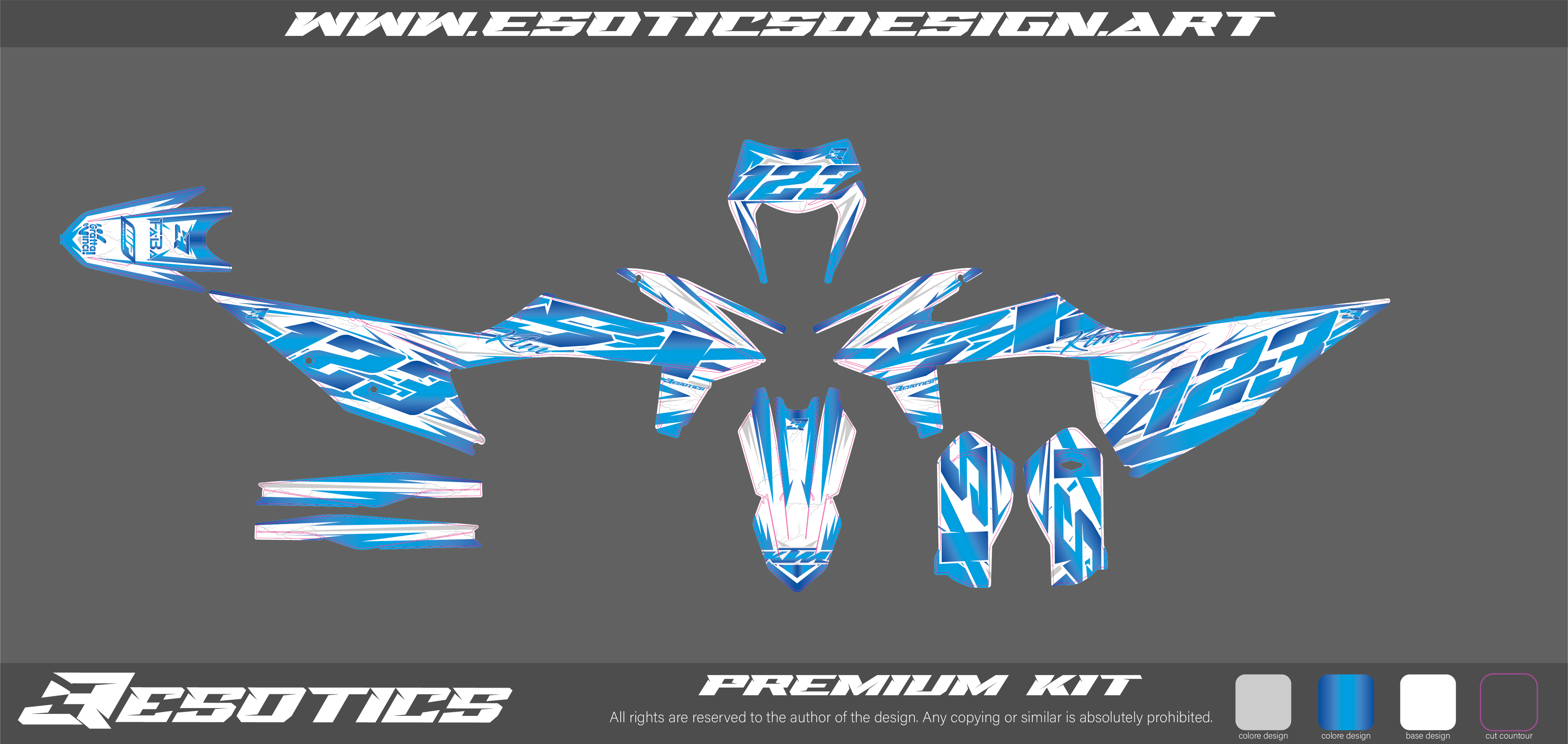 kTM SX-EXC 2019-2022 FULLGASS DESIGN