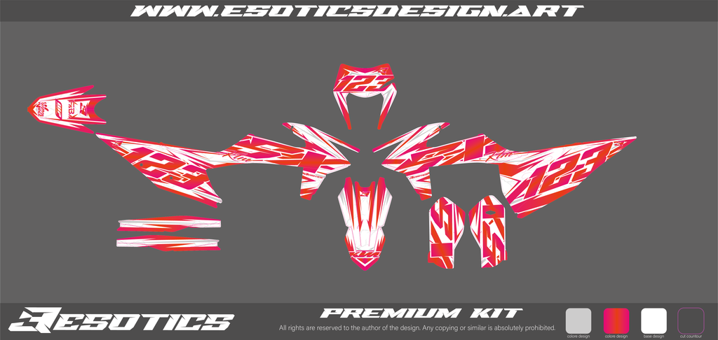 kTM SX-EXC 2019-2022 FULLGASS DESIGN