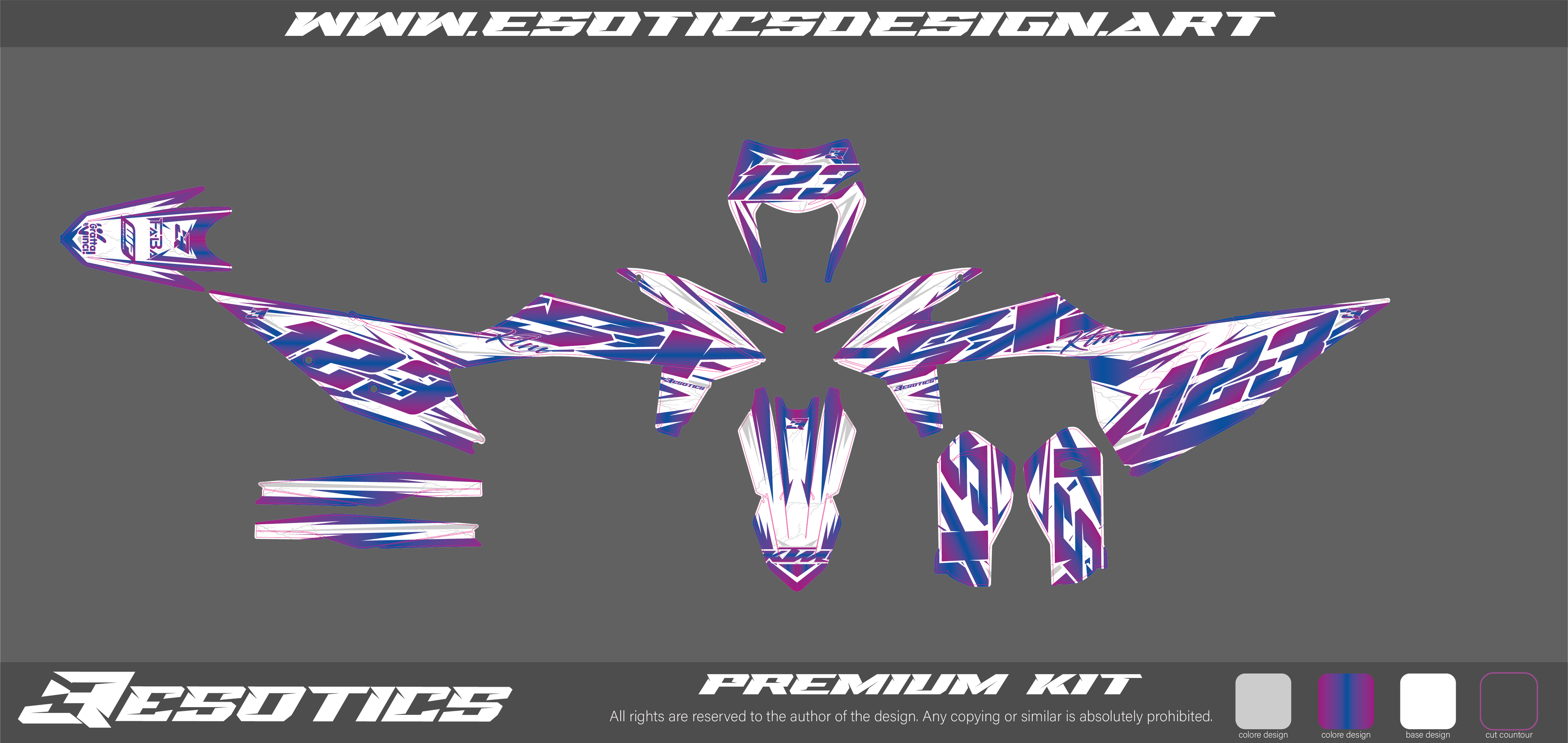 kTM SX-EXC 2019-2022 FULLGASS DESIGN