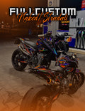ACCONTO GRAFICHE 100% CUSTOM STREETBIKE/NAKED