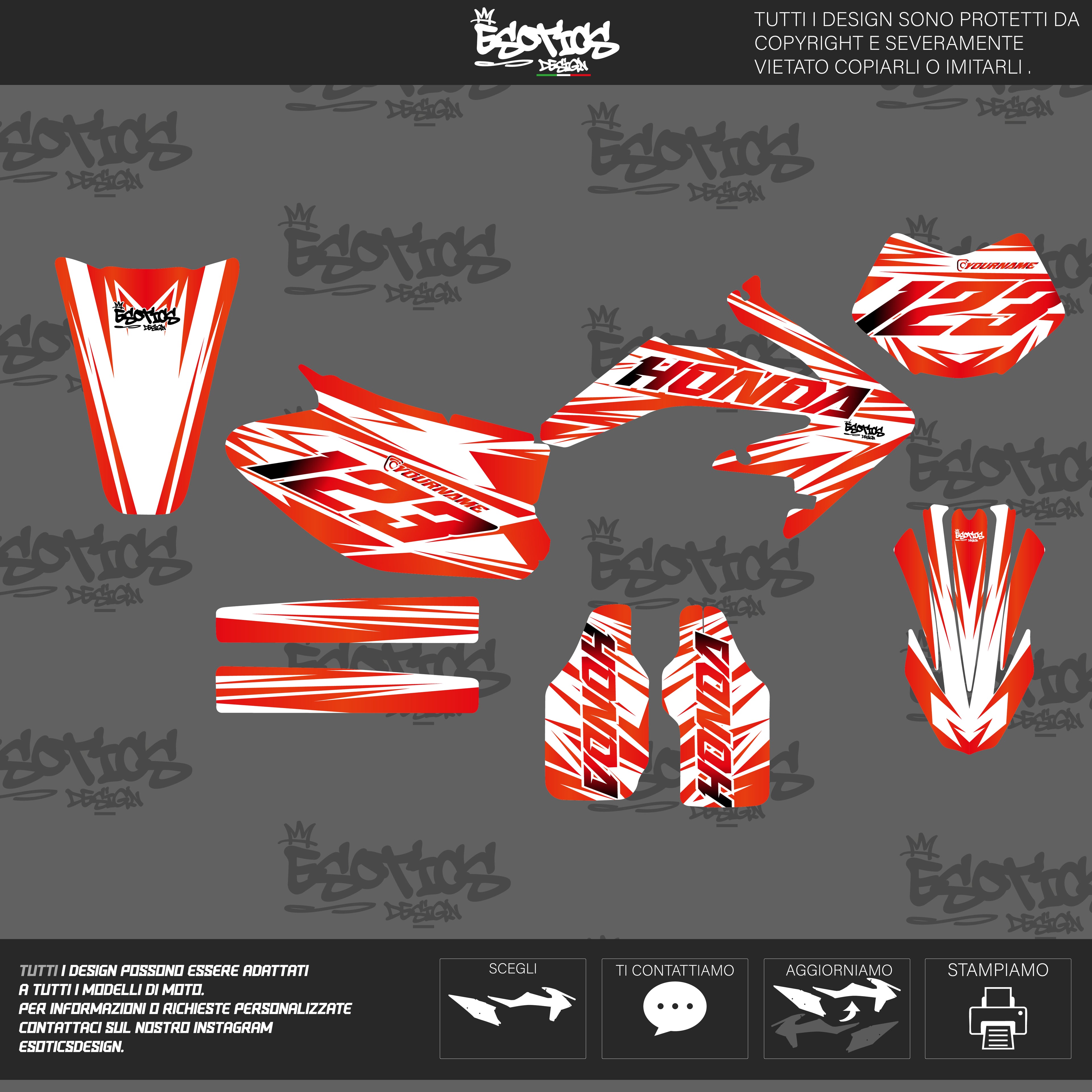 HM HONDA DESIGN SEMI-CUSTOM SICK