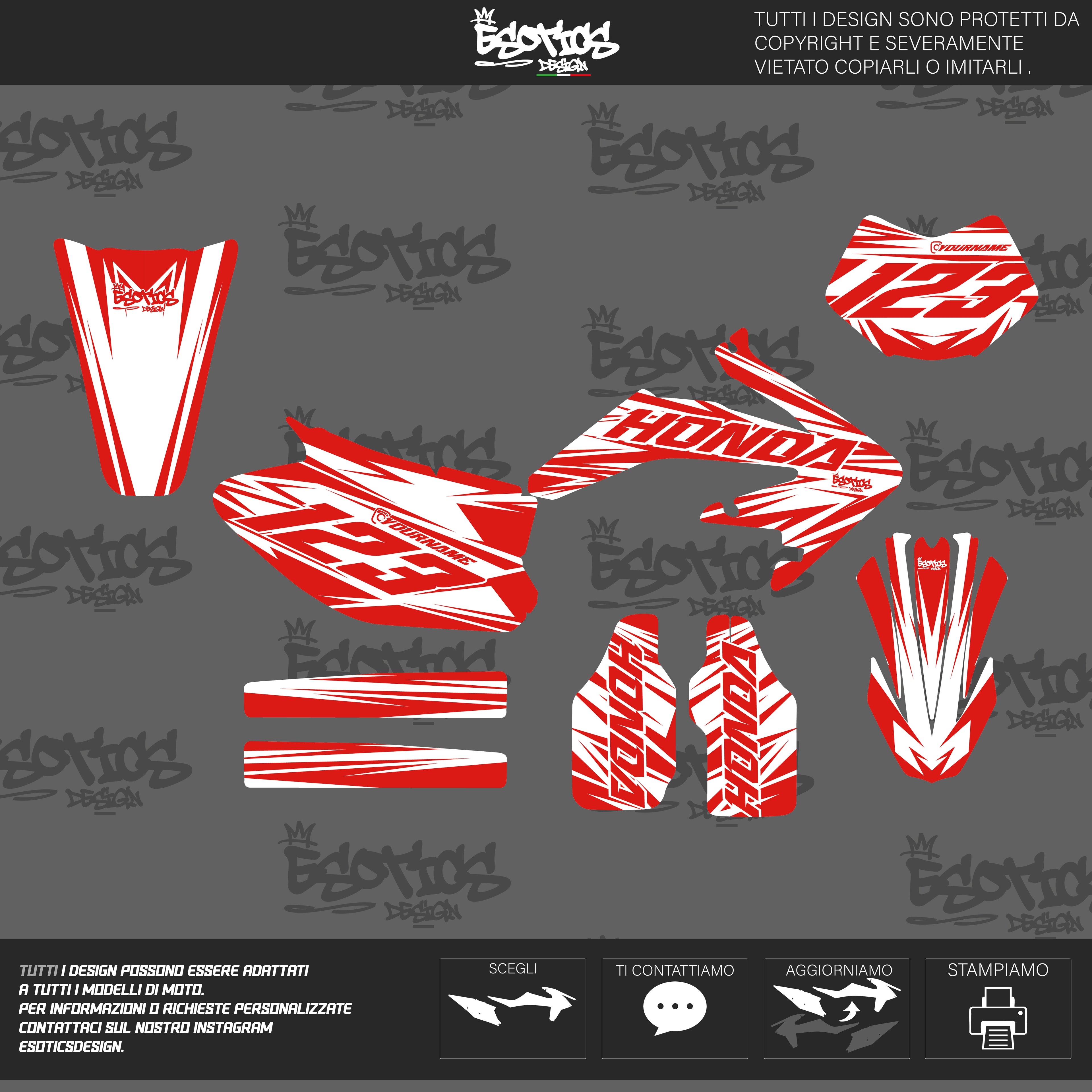 HM HONDA DESIGN SEMI-CUSTOM SICK