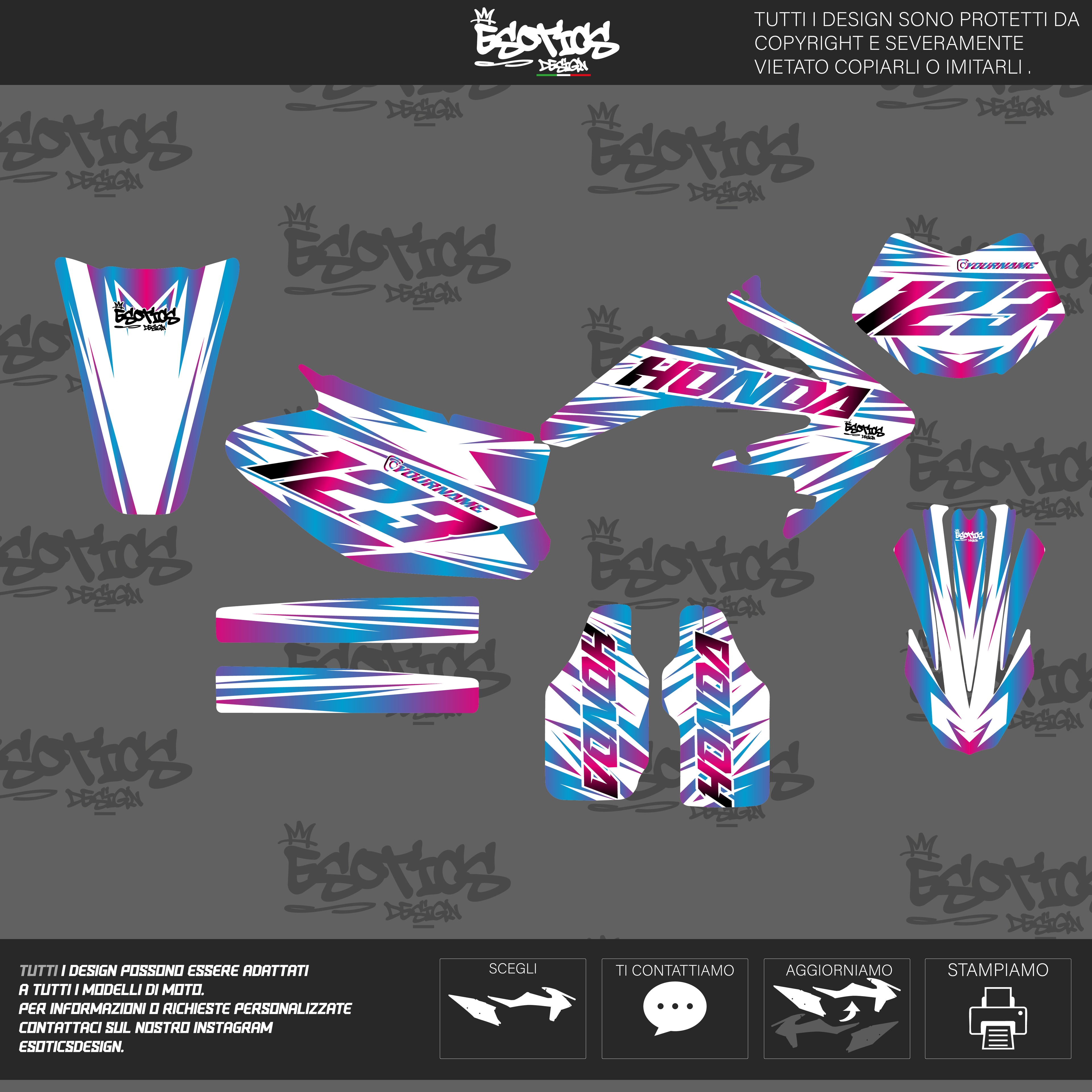 HM HONDA DESIGN SEMI-CUSTOM SICK